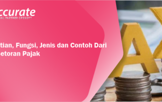 Pengertian, Fungsi, Jenis dan Contoh Dari Surat Setoran Pajak