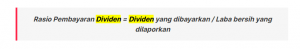 Pengertian dividen adalah