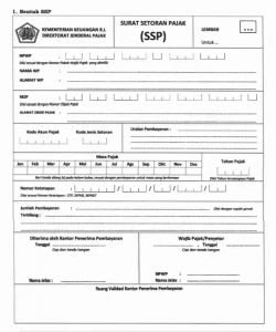 Surat Setoran Pajak