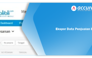 Ekspor Data Penjualan Blibli