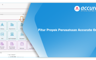 Fitur Proyek Perusahaan Accurate Online
