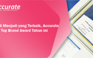 Kembali Menjadi yang Terbaik, Accurate Meraih Top Brand Award Tahun ini