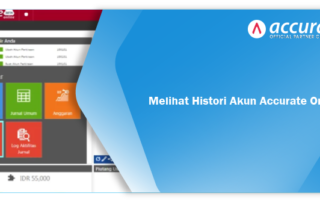 Melihat Histori Akun Accurate Online