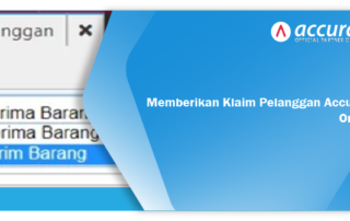 Memberikan Klaim Pelanggan Accurate Online