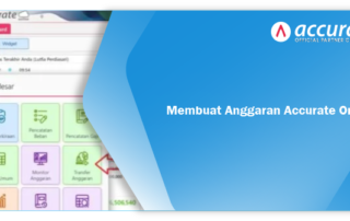 Membuat Anggaran Accurate Online