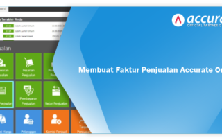 Membuat Faktur Penjualan Accurate Online