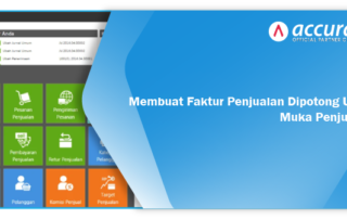 Membuat Faktur Penjualan Dipotong Uang Muka Penjualan