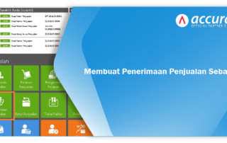 Membuat Penerimaan Penjualan Sebagian