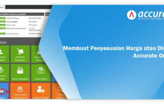 Membuat Penyesuaian Harga/Diskon Accurate Online