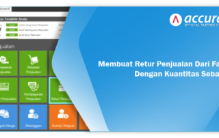 Membuat Retur Penjualan Dari Faktur Dengan Kuantitas Sebagian
