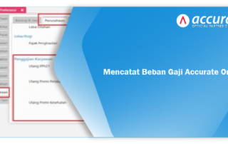 Mencatat Beban Gaji Accurate Online