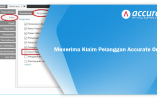 Menerima Klaim Pelanggan Accurate Online