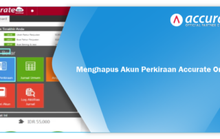Menghapus Akun Perkiraan Accurate Online