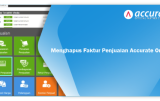 Menghapus Faktur Penjualan Accurate Online