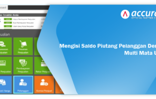 Mengisi Saldo Piutang Pelanggan Dengan Multi Mata Uang