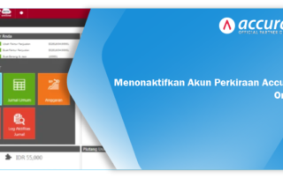 Menonaktifkan Akun Perkiraan Accurate Online