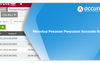 Menutup Pesanan Penjualan Accurate Online