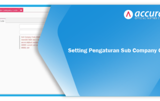Setting Pengaturan Sub Company Code
