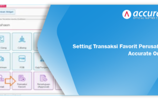 Setting Transaksi Favorit Perusahaan Accurate Online