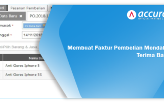 Membuat Faktur Pembelian Mendahului Terima Barang
