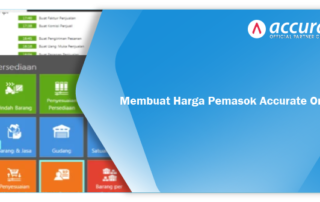 Membuat Harga Pemasok Accurate Online