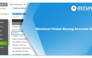 Membuat Pindah Barang Accurate Online