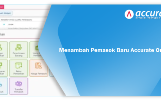 Menambah Pemasok Baru Accurate Online