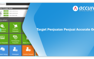 Target Penjualan Penjual Accurate Online