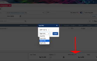 Cara Mengubah Tarif PPN di Accurate Online ke 12%