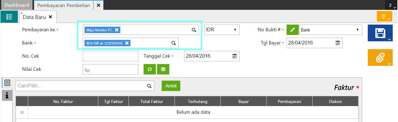 pembayaran pembelian 