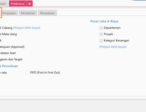Fitur Perusahaan Accurate Online