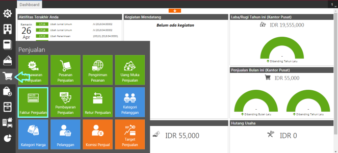 faktur penjualan 