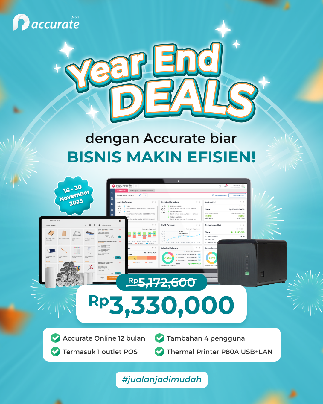 promo Akhir tahun Accurate