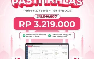 Promo pasti ikhlas Accurate Online