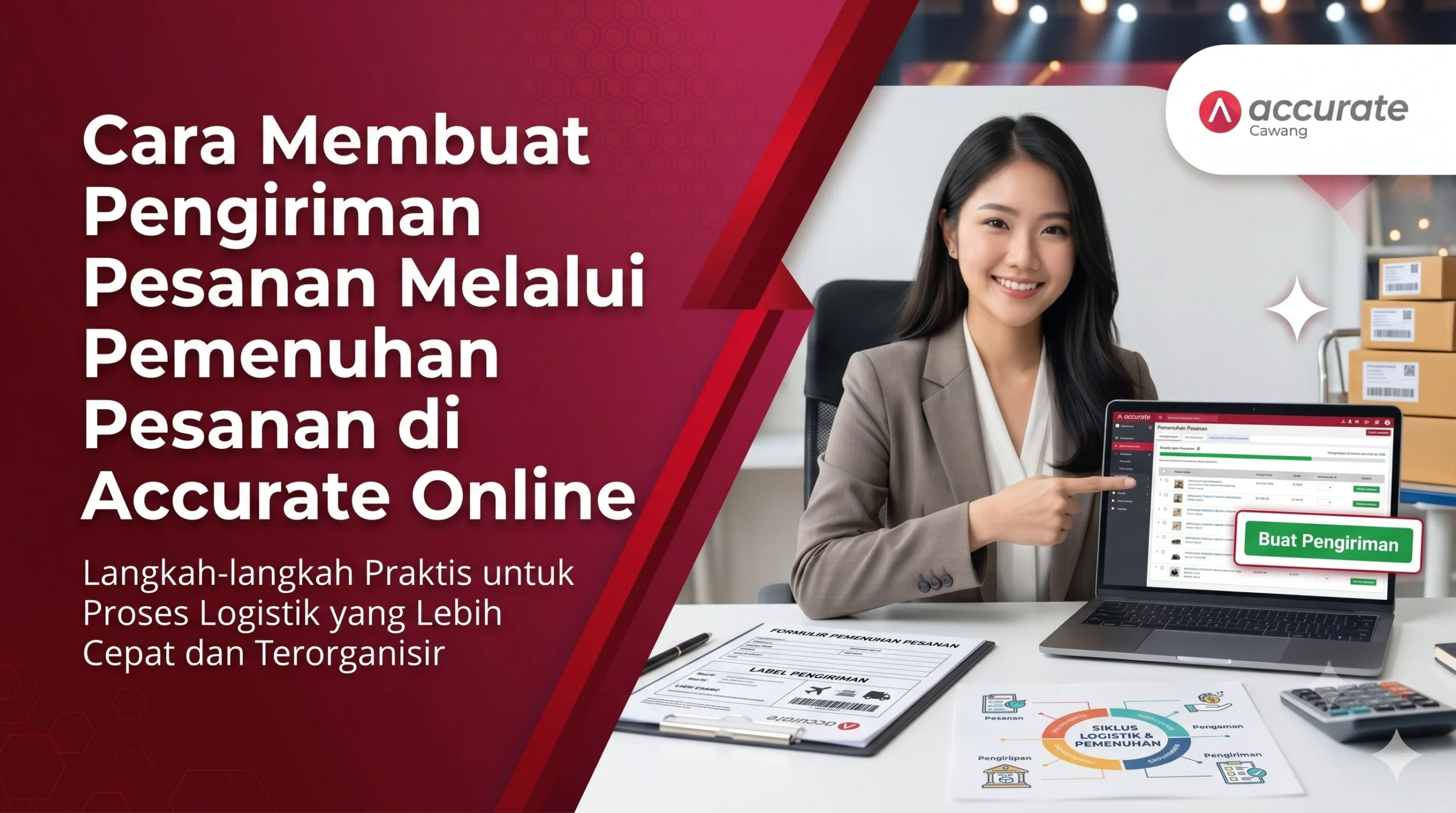 Cara Membuat Pengiriman Pesanan Melalui Pemenuhan Pesanan di Accurate Online