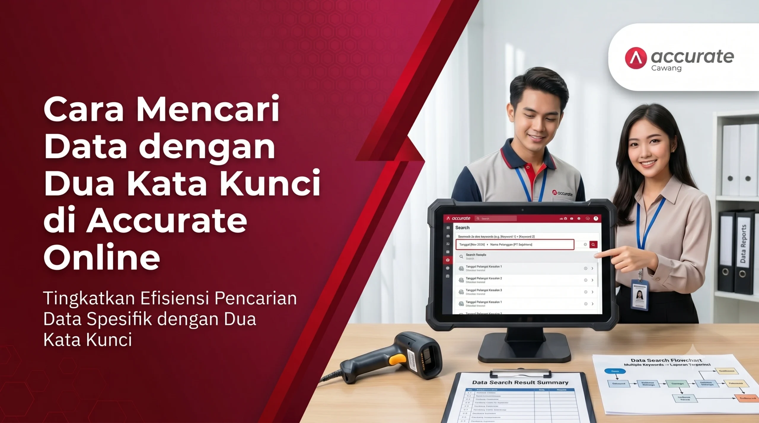 Cara Mencari Data dengan Dua Kata Kunci di Accurate Online