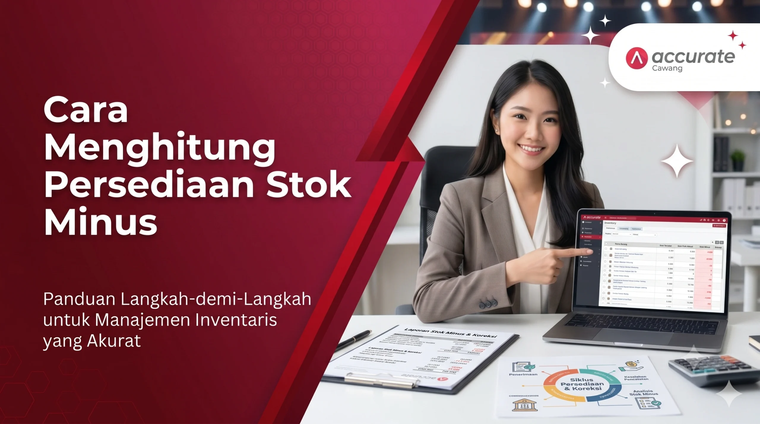 Cara Menghitung Persediaan Stok Minus