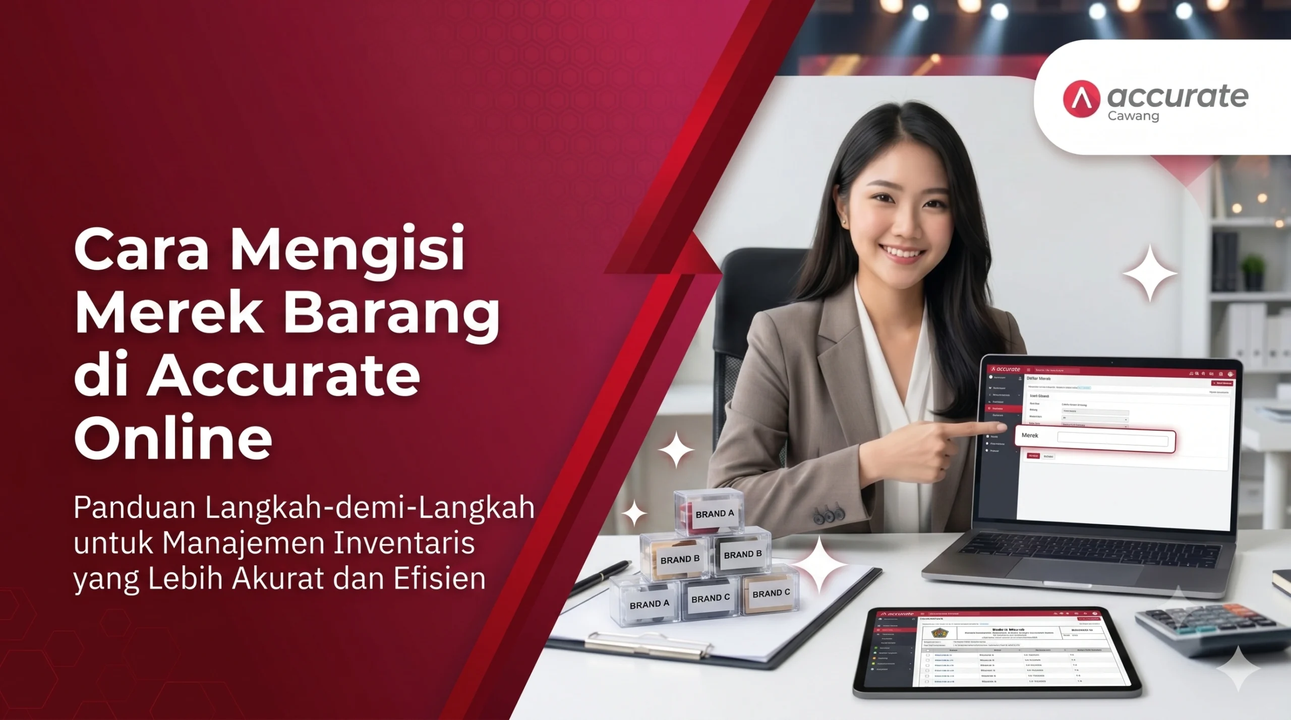 Cara Mengisi Merek Barang di Accurate Online