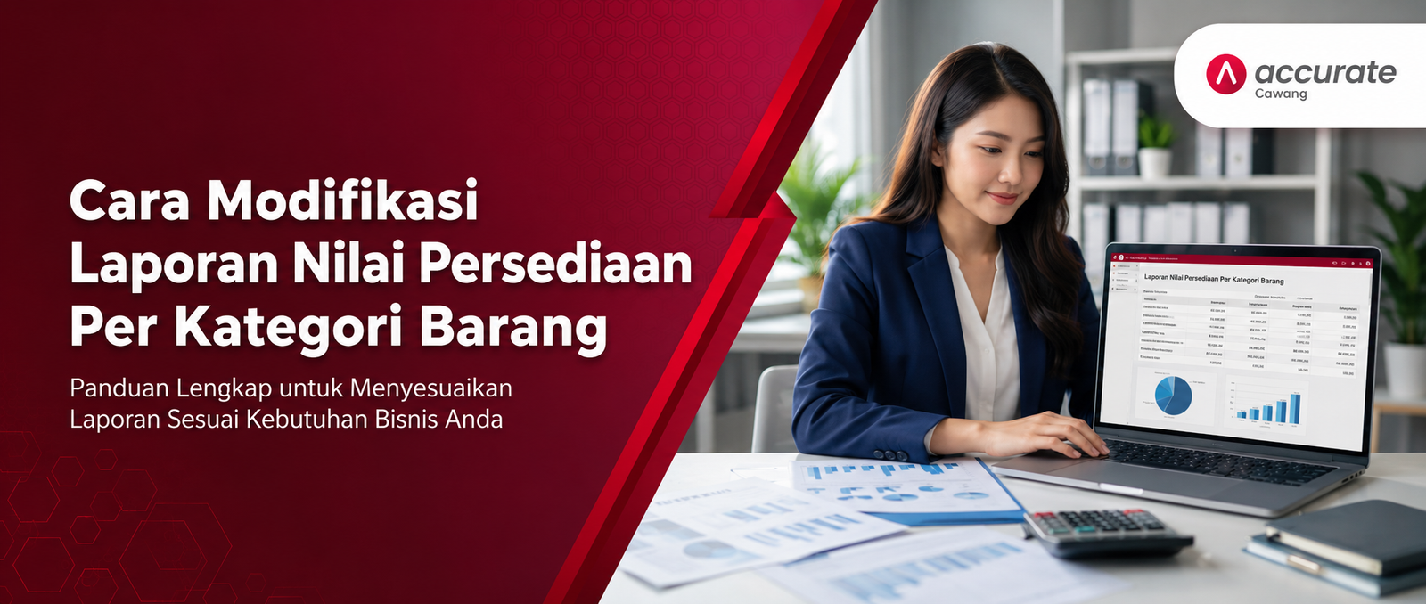 Cara Modifikasi Laporan Nilai Persediaan Per Kategori Barang