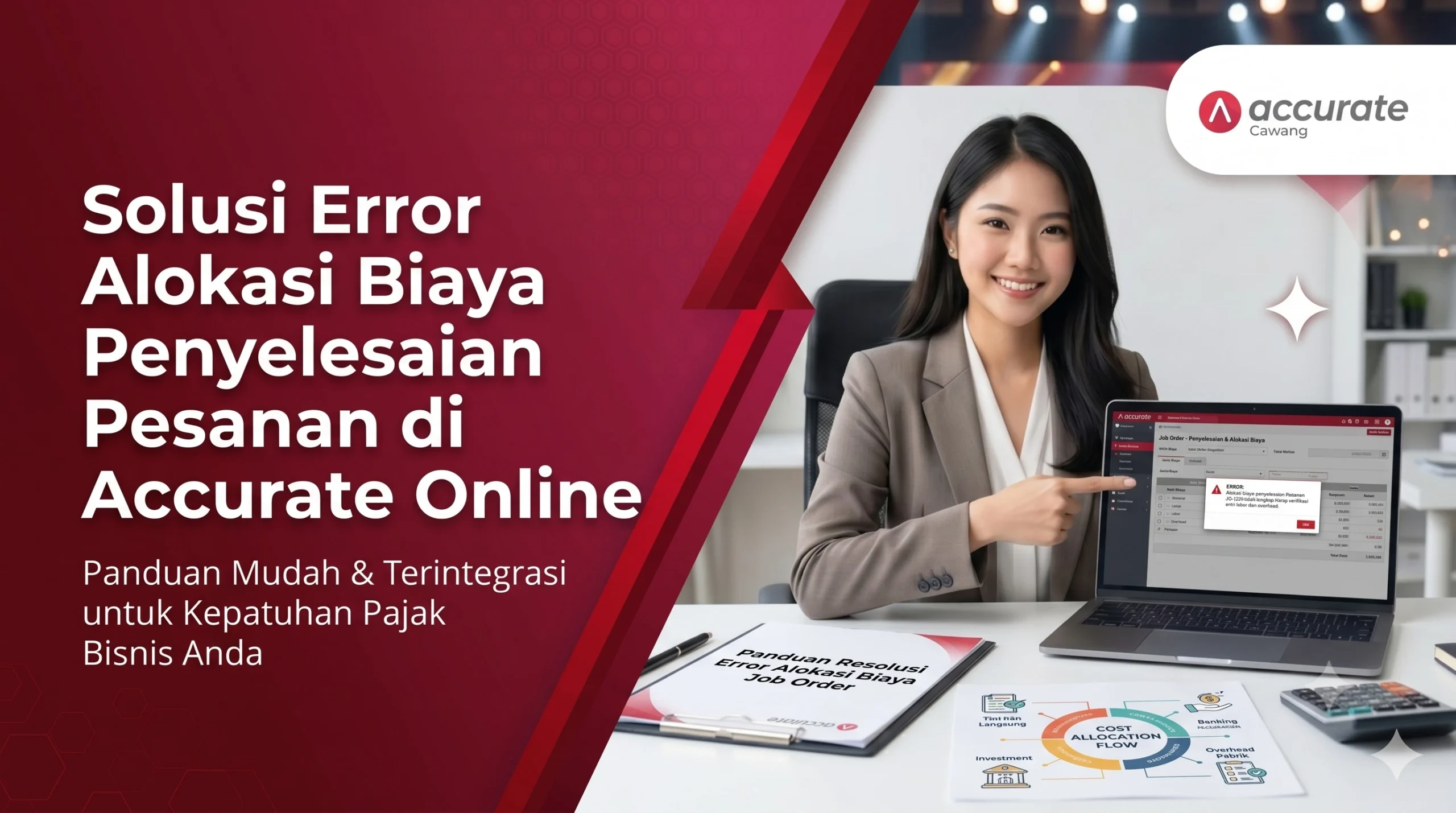 Solusi Error Alokasi Biaya Penyelesaian Pesanan di Accurate Online