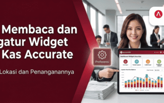 Cara Membaca dan Mengatur Widget Arus Kas Accurate Online