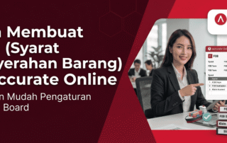 Cara Membuat FOB (Syarat Penyerahan Barang) di Accurate Online