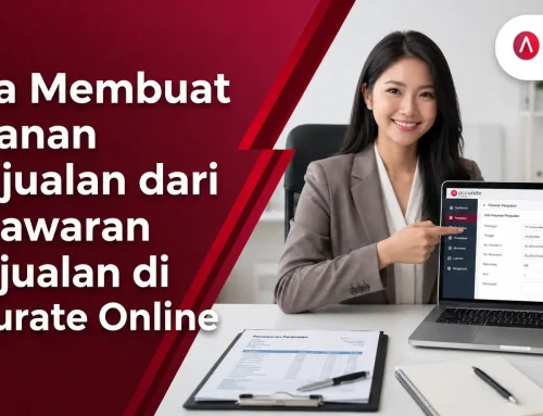 Cara Membuat Pesanan Penjualan dari Penawaran Penjualan di Accurate Online