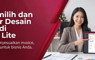 Cara Memilih dan Mengatur Desain Cetakan di Accurate Lite