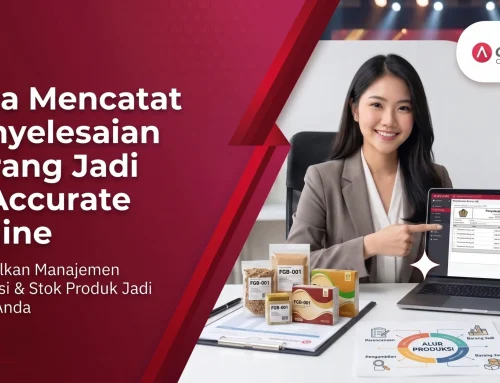 Cara Mencatat Penyelesaian Barang Jadi di Accurate Online