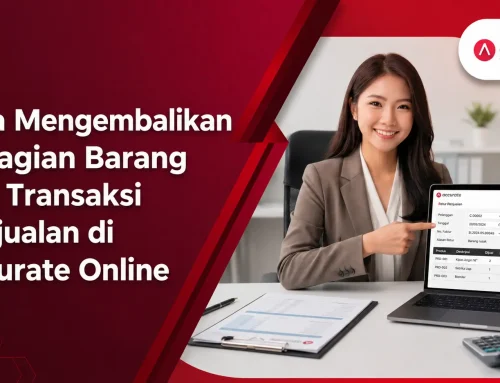 Cara Mengembalikan Sebagian Barang dari Transaksi Penjualan di Accurate Online