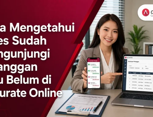 Cara Mengetahui Sales Sudah Mengunjungi Pelanggan atau Belum di Accurate Online