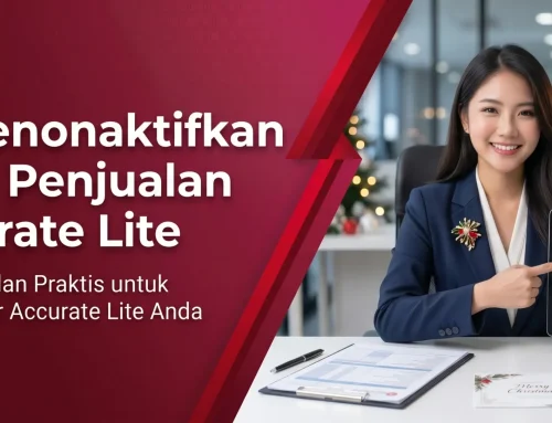 Cara Menonaktifkan Widget Penjualan di Accurate Lite