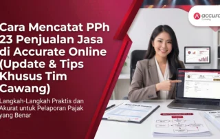 Cara mencatat PPh 23 penjualan jasa