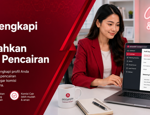 Cara Melengkapi Profil & Menambahkan Rekening Pencairan di Accurate Connect & Earn
